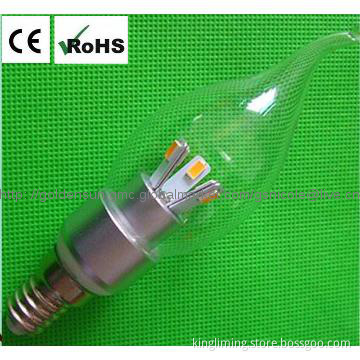 E14 LED Candle Light with Aluminum hoursing
